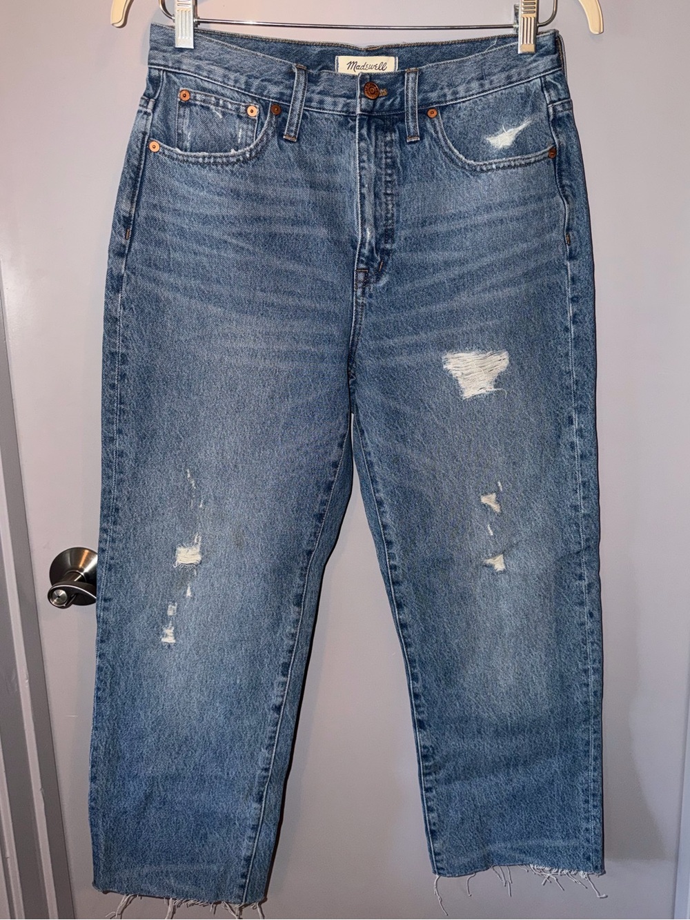 Madewell Classic Straight Jeans